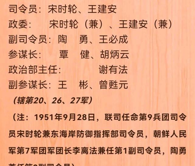 第9兵团兵团司令部11月,第33军番号撤销,所辖第97,98,99师依次改为