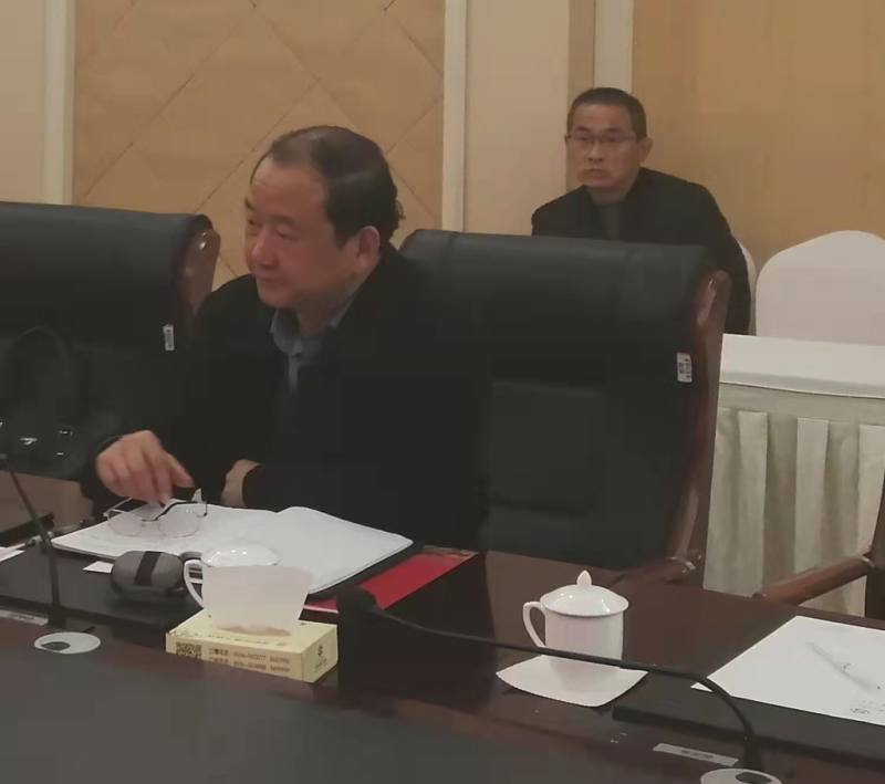 首先宿松中学校长罗钊代表宿松中学致欢迎词,热烈欢迎各位领导,校长