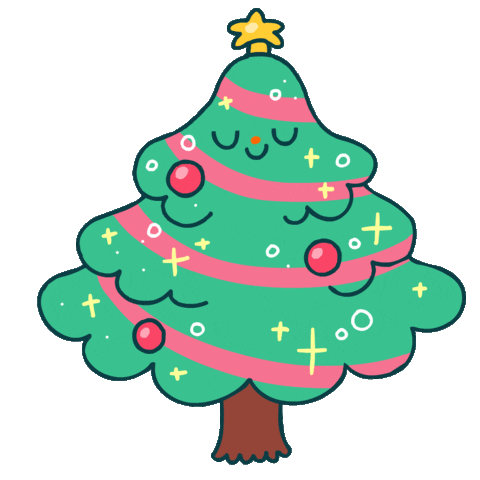 手绘圣诞树系列表情包