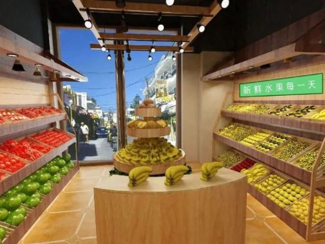 水果店名字体设计图片_求创意店名及店名logo设计_奔亿水果超市字体图片