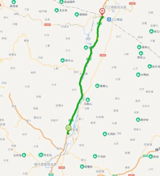 通告12月16日起国道g209线保江大桥将进行全封闭施工
