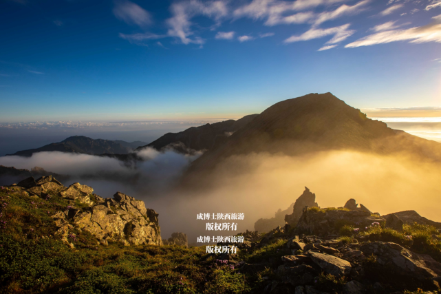 传说中的太白山四大美景：拔仙台日出、云海、高山湖泊、石海_腾讯新闻