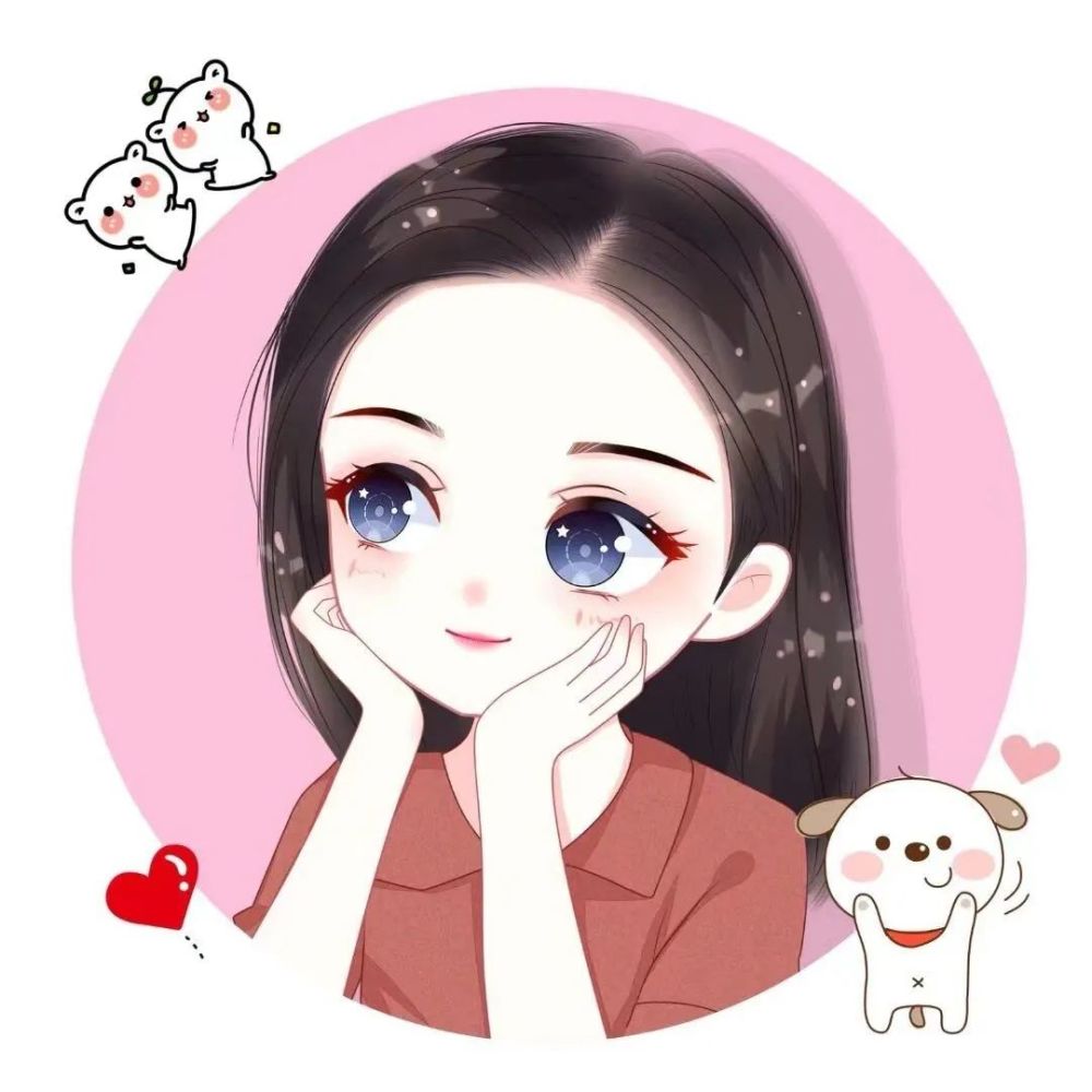 好看的微信卡通头像2022新版女生卡通头像