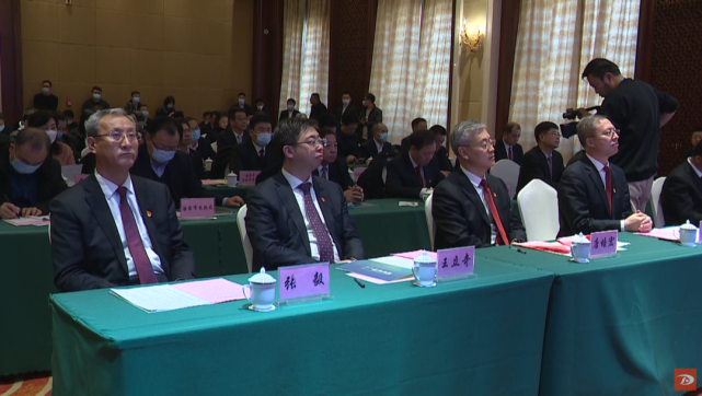 仪式上,企业家代表——中国船舶集团风电发展有限公司甘青公司总经理