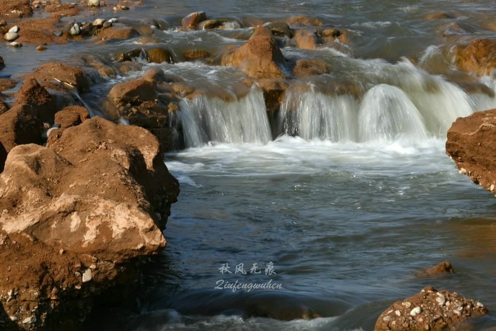 沿着河堤路北上,来到王家崖水库下的河边,王家崖水