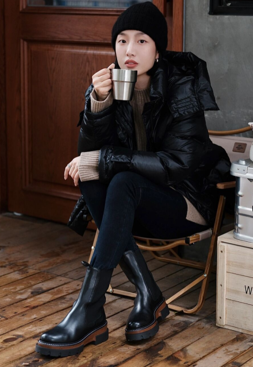 身高不足165cm的女生入冬先安排上烟筒靴显瘦显高且时髦