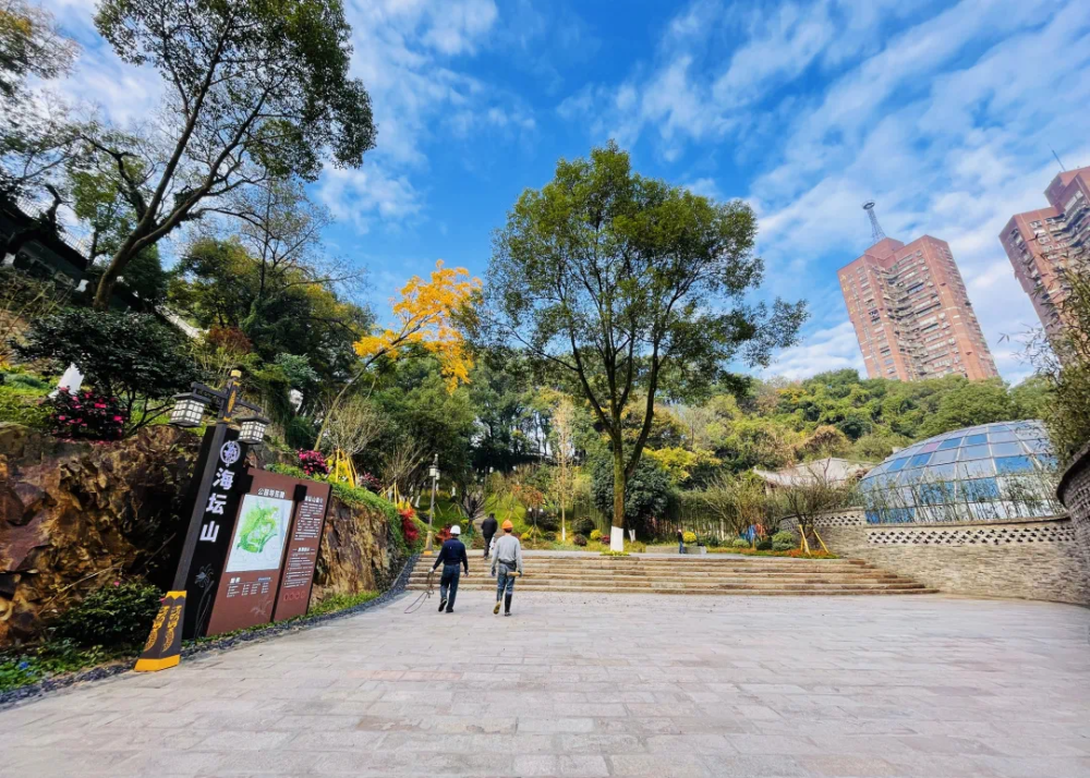 備受關注的溫州一地文化公園海坦山公園提前完工啦