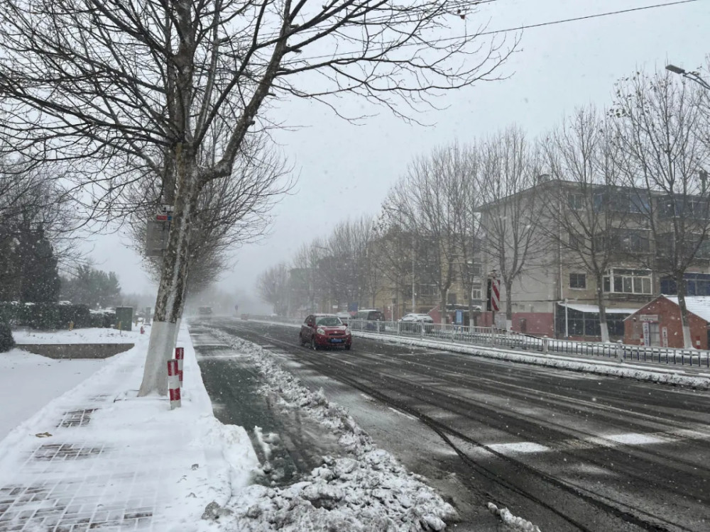 烟台暴雪图片