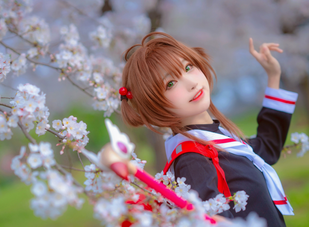 木之本樱cos这才是小樱该有的样子