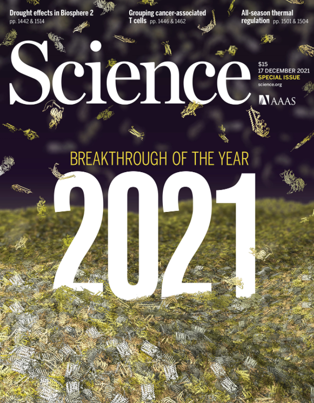 naturescience杂志先后公布2021年度十大科学发现和突破