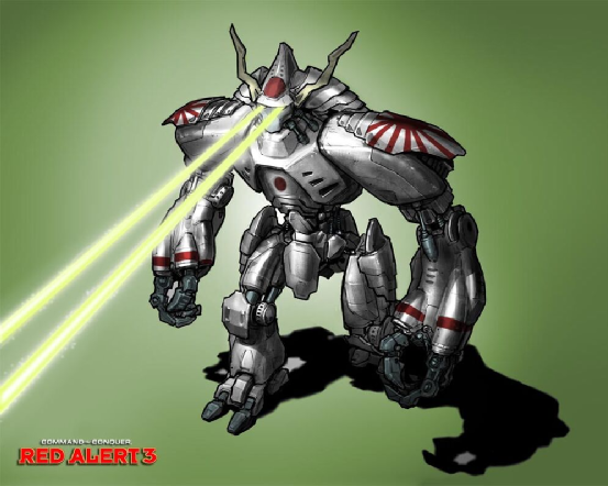 仅凭鬼王机甲强大的机体力量,鬼王机甲可以使用"蛮王冲撞"轻松摧毁挡