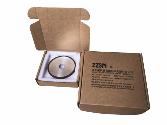 公司新开发的产品——金刚石砂轮专用超硬飞机包装盒,深受三磨所等