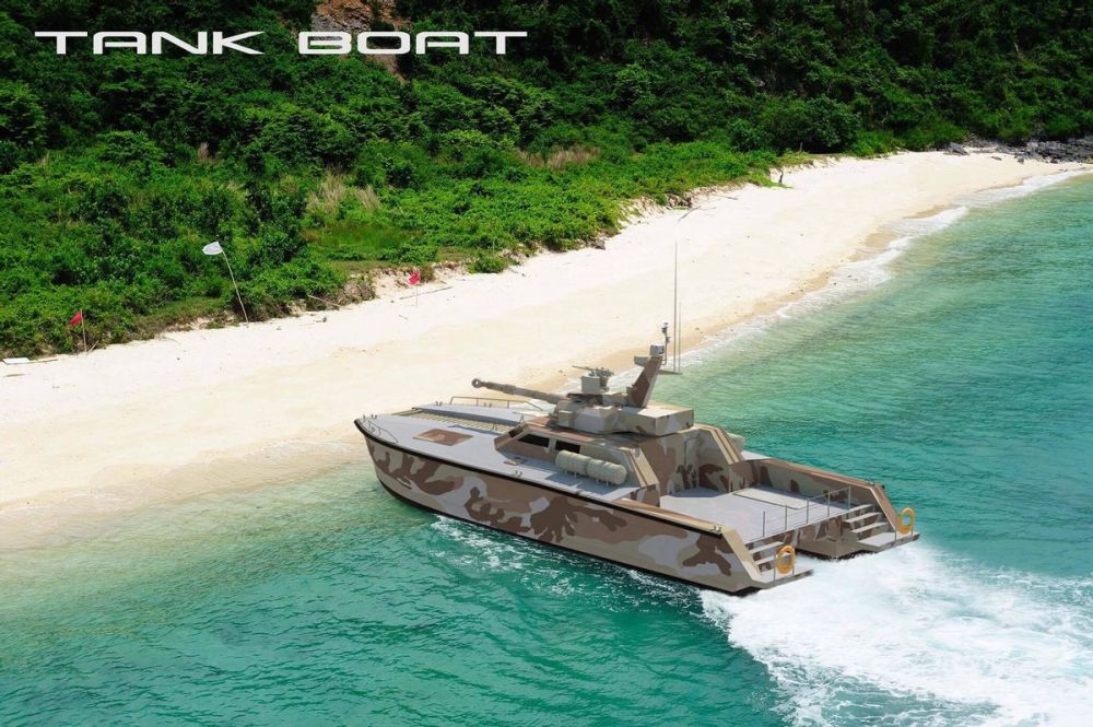 脑洞大开，印度尼西亚研发的“坦克船”，未来发展前景如何哈尔滨哪里卖婬的多