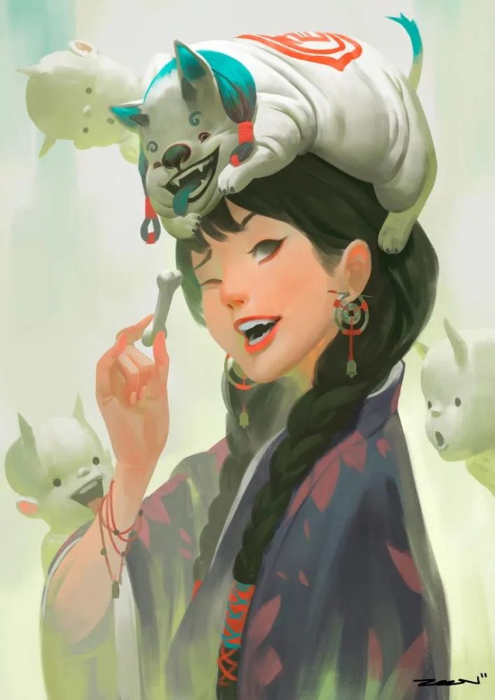 马来西亚插画师图片