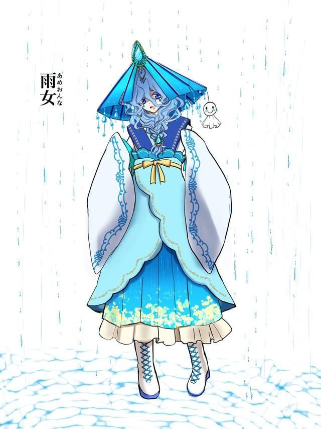 日本雨神去哪儿都下雨的妖怪雨女
