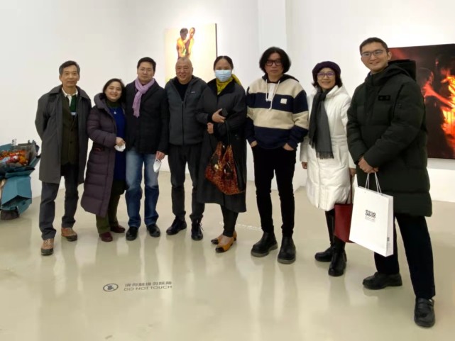 郭峰,冯斌,徐浩峰,颜鸿,冯令刚作品展开幕,共同见证"五绘"