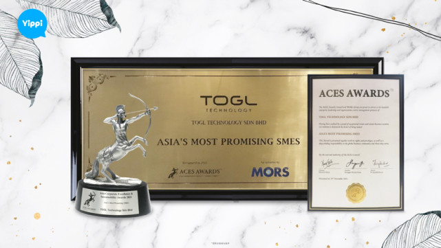 TOGL Technology再获肯定赢得《亚洲卓越企业与可持续发展奖》殊荣