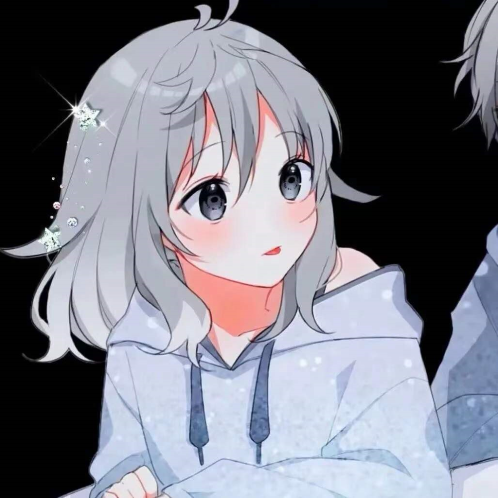 微信头像可爱鬼专用动漫情侣头像