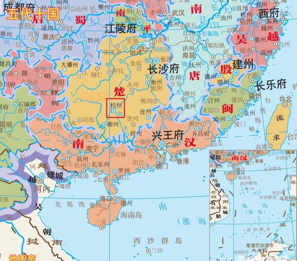 广西首府为何在南宁而不是历史上名气更大的桂林