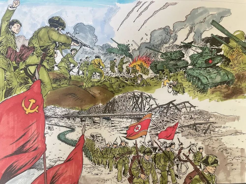 百名学生画党史画说党史历程共鉴百年辉煌第一期
