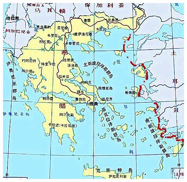 國界線被劃到土耳其家門口為何愛琴海幾乎成了希臘的內海
