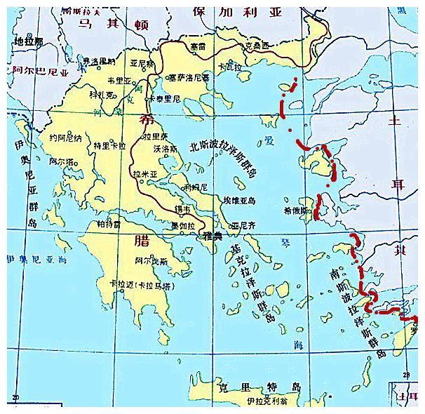 国界线被划到土耳其家门口,为何爱琴海几乎成了希腊的内海?