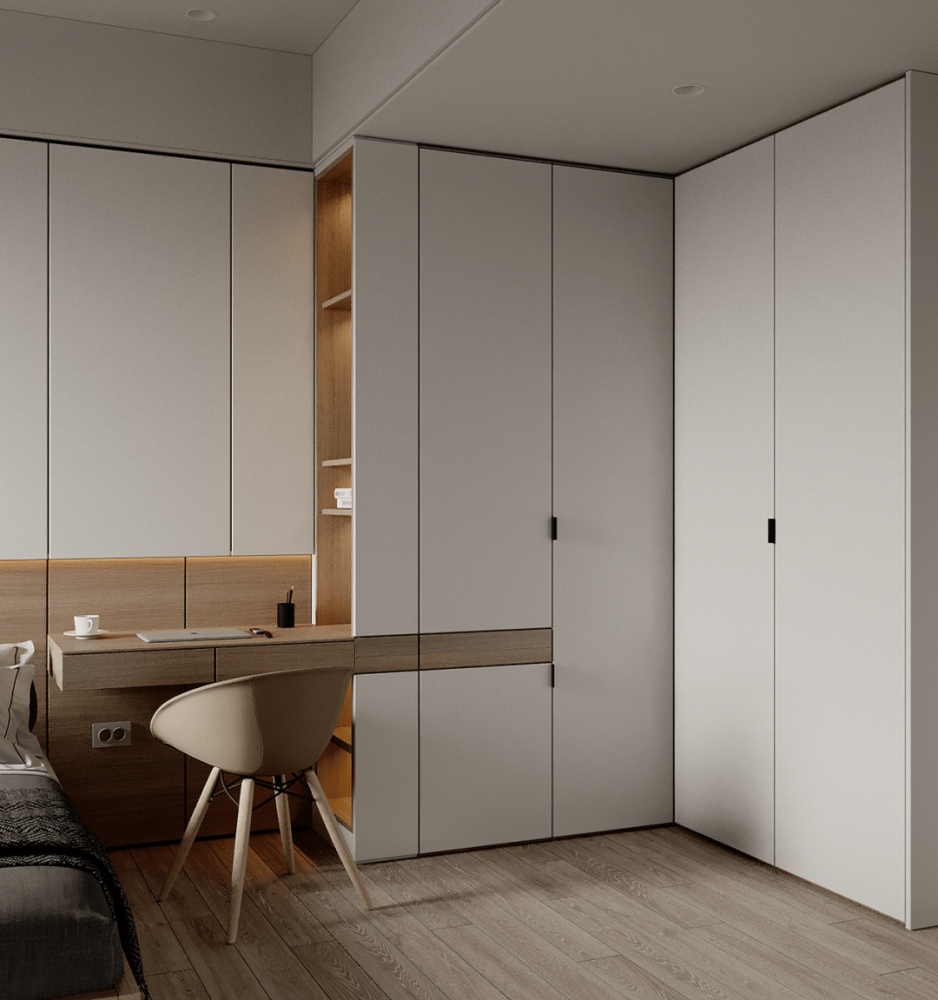 入墙式衣柜正流行