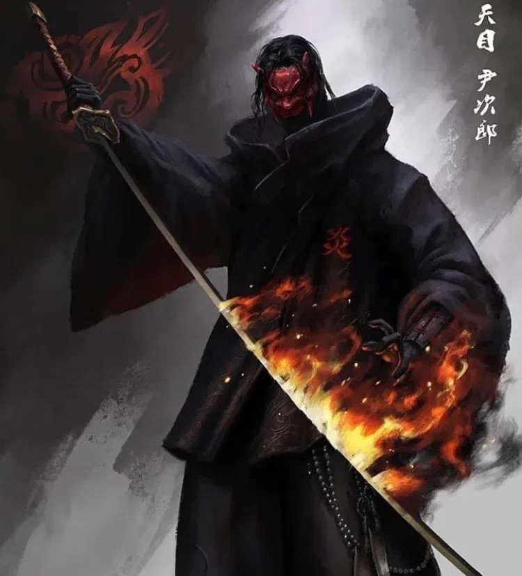 画风相同风格各异的鬼武士
