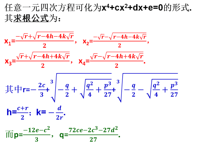 為了減少運算量,這裡選擇直接舉一個缺失三次項的一元四次方程:x^4-2x