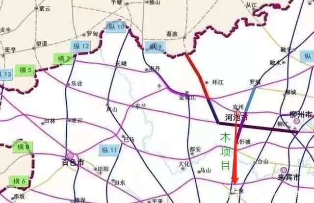 宜州-忻城-上林-南寧高速公路即將開工建設,已開始招標了