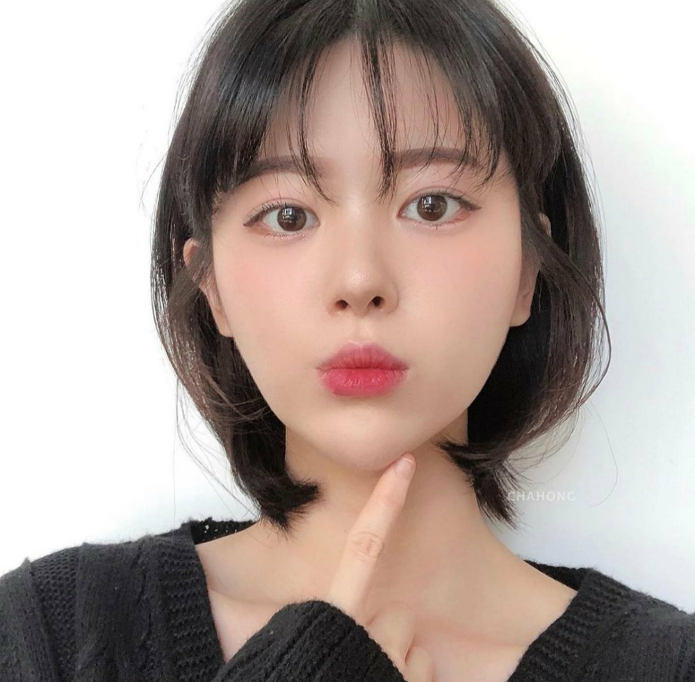 超好看的减龄齐脖短发