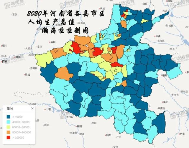 我們就來看下2020年河南省158個縣市區人均gdp排行,這個版本只有行政