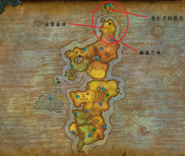 魔兽王国志高等精灵王国奎尔萨拉斯不仅仅是银月城