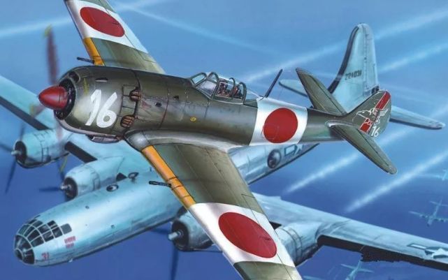日军四式疾风战斗机最有希望守卫日本领空的王牌战鹰
