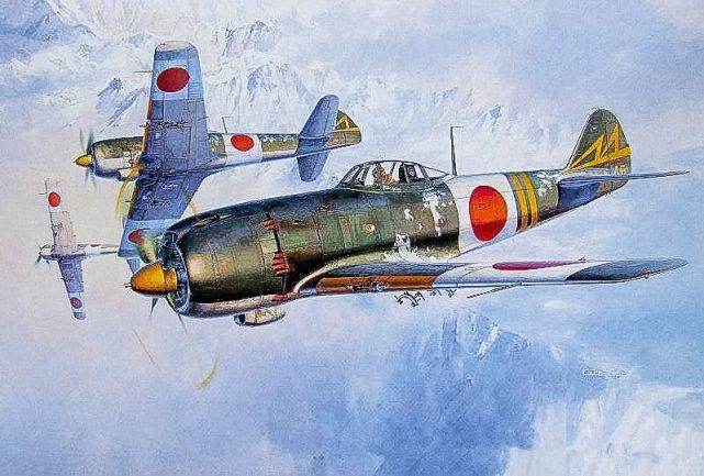 日军四式疾风战斗机最有希望守卫日本领空的王牌战鹰