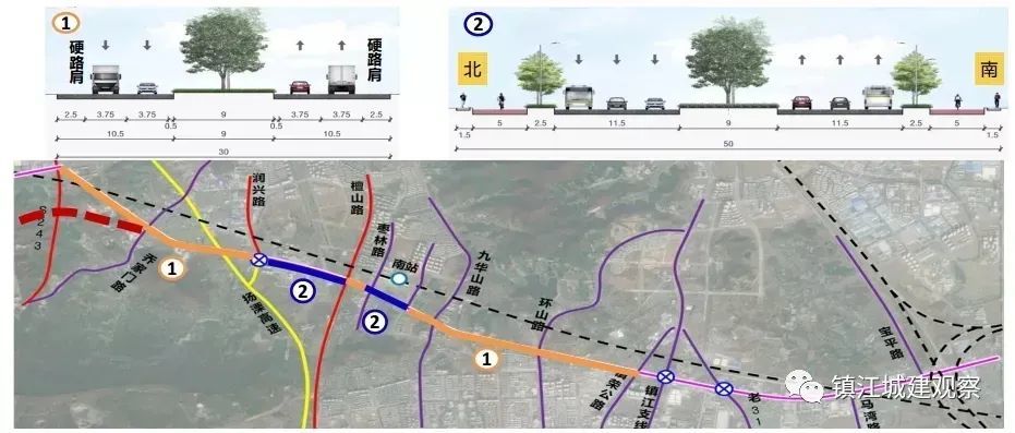 宁镇快速路改造图片