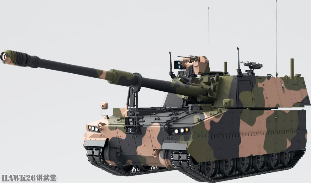 "陆地8116"自行火炮系统招标中,选择了韩华防务澳大利亚公司的k9和k10