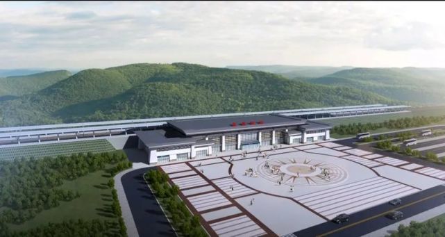 成昆铁路扩能改造工程喜德西站站房工程顺利封顶