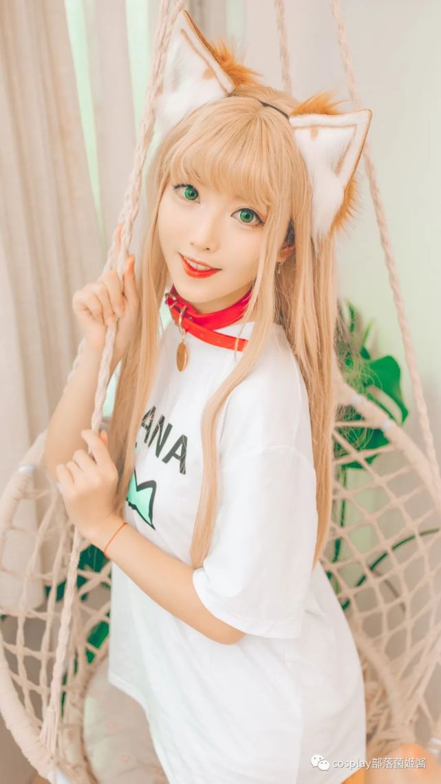 cos40原黄豆粉猫娘