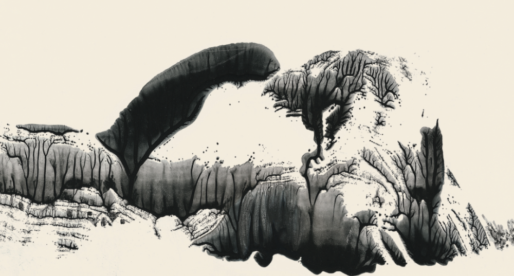 木心生前的愿望是在美术馆展出他的巨幅画作中的局部与细节