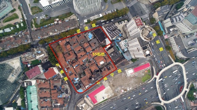 12月20日,虹口区20,55,180,162,163街坊旧改项目以 98.