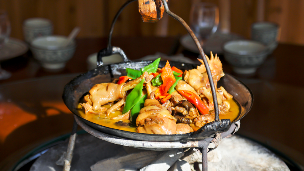 寻味六安好味道天堂寨的吊锅馋了谁69
