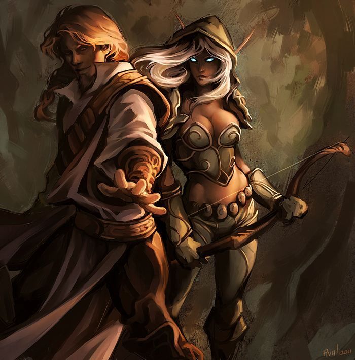 魔兽世界结合史料带你了解风行者三姐妹的爱情