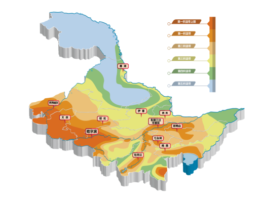 黑龙江省积温带划分图片