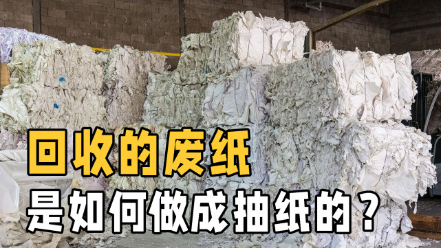 这样的纸巾你敢用吗?它又是如何从废纸