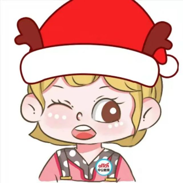 微信头像 戴圣诞帽