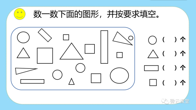 【典型题型】数数图形(一年级上册)