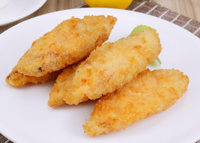 分享一款椰香风味的香煎鳕鱼条外焦里嫩营养美味家人都爱吃