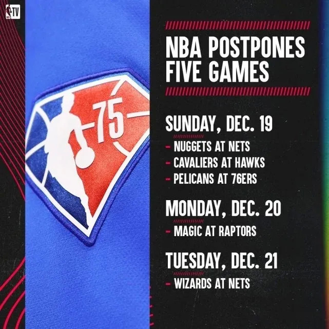 nba联盟 NBA联盟多场比赛延期，未来该如何应对。