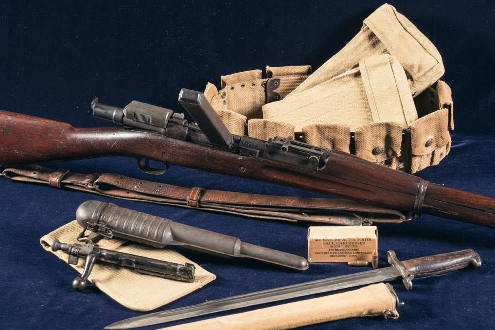 佩德森装置战场上打不过德国人了用这个把春田改成半自动步枪